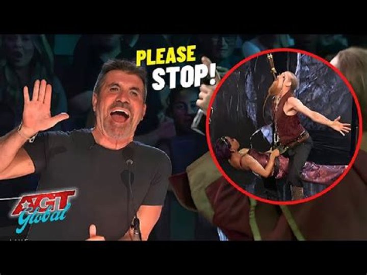 AGT Sword Swallower Accident