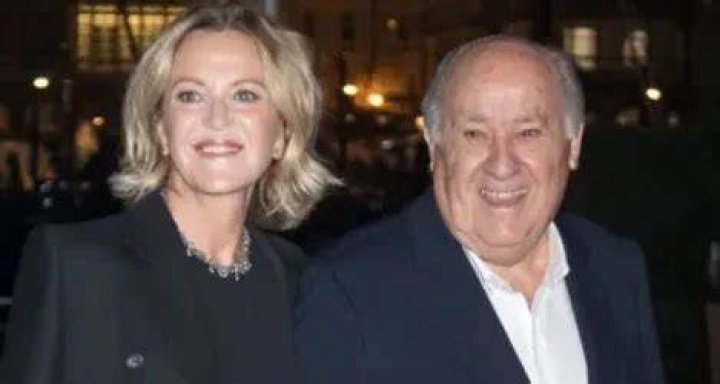 Amancio Ortega and Rosalia Mera