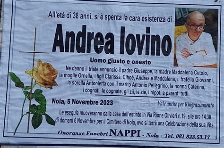 Andrea Iovino Death