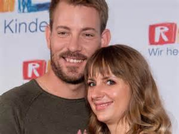 Anna and her husband, Gerald in a party