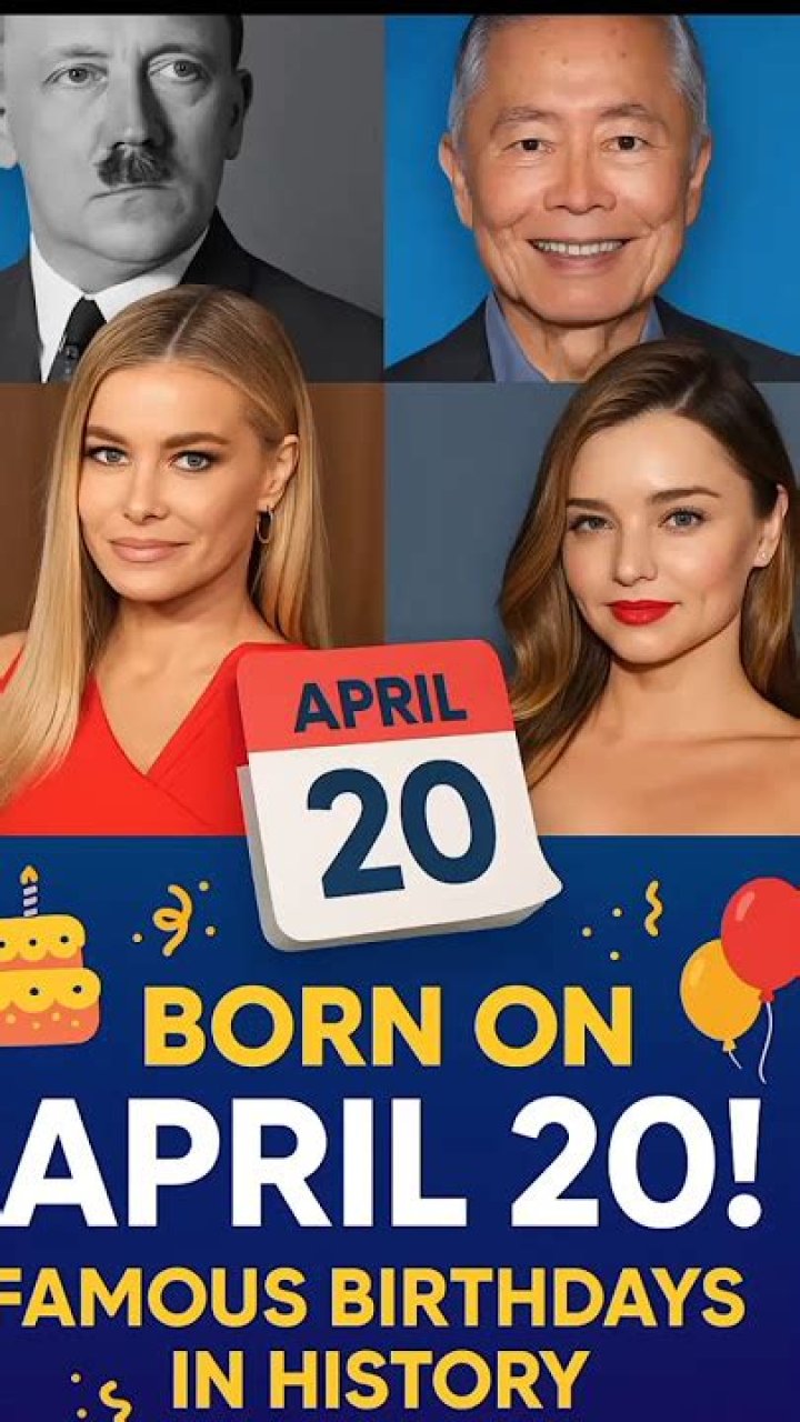 April 20 Deaths | Famous Birthdays