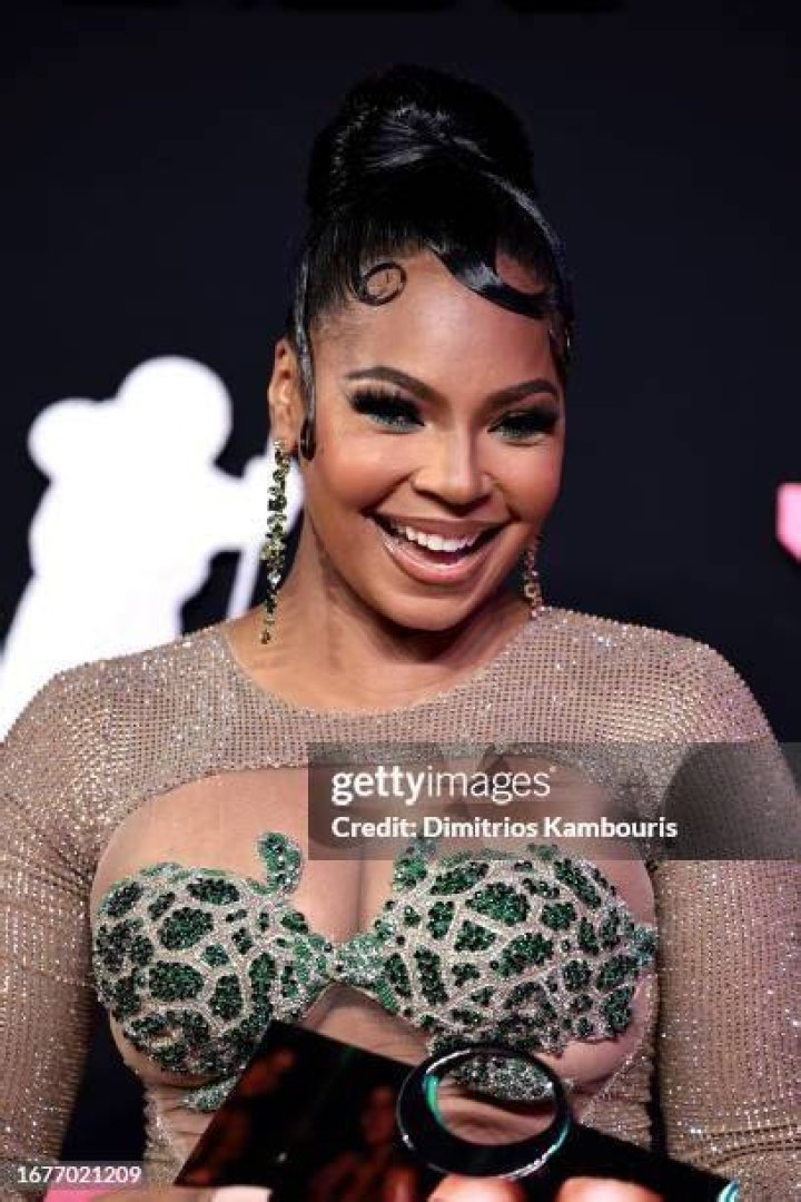 Ashanti attends the 2023 MTV Video Music Awards at Prudential Center on September 12, 2023 in Newark, New Jersey.