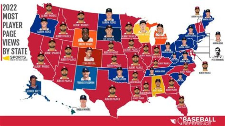 Baseball Players by State | Famous Birthdays