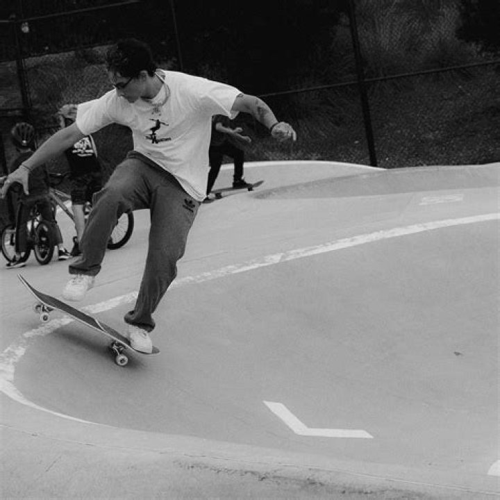 Besides music, Brandon loves skating which can be seen through his Instagram posts.
