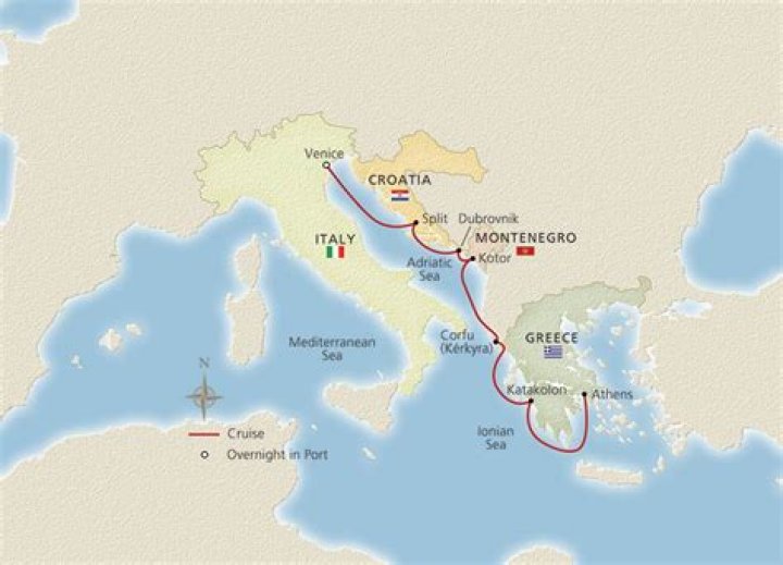 Best Cruises From Venice to Greece