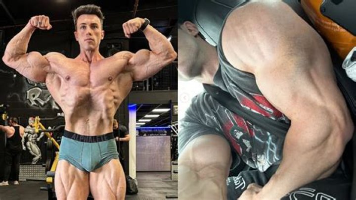 Brandon showing off his arm tattoos.