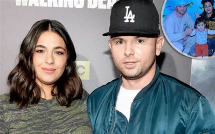 Brick Stowell with her former ex-girlfriend, Alanna Masterson.