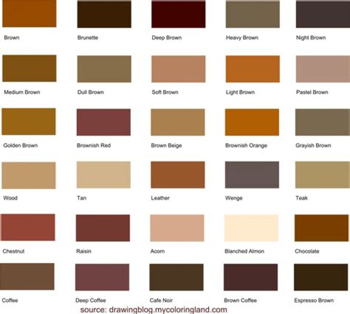 brown