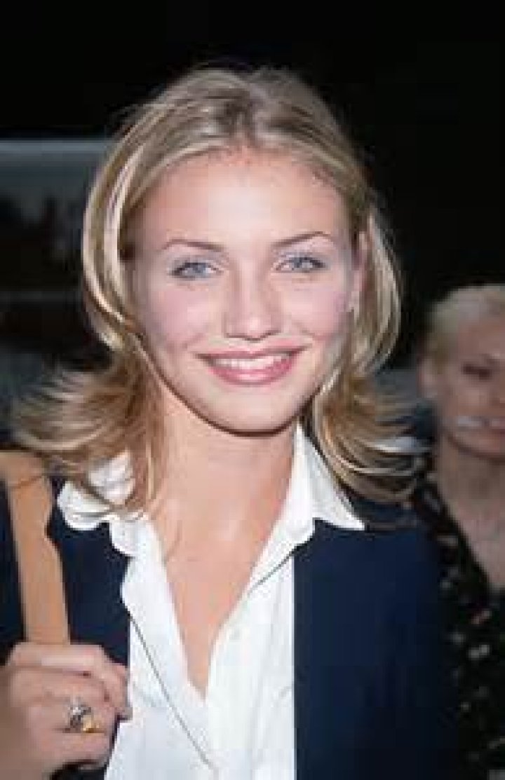 Cameron Diaz wearing a little black dress at the screening of Shrek Forever After during the Tribeca Film Festival