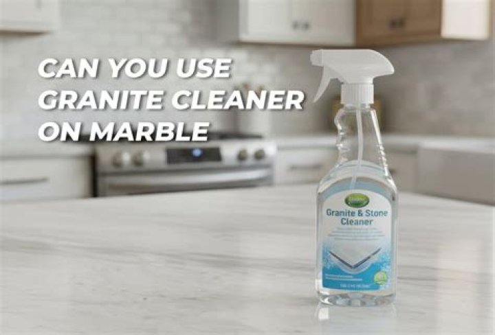 Can you use glass cleaner on granite?