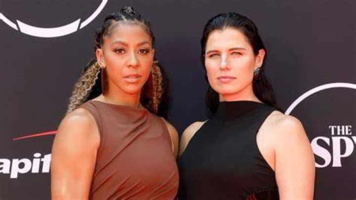 Candace Parker and wife Anna Petrakova