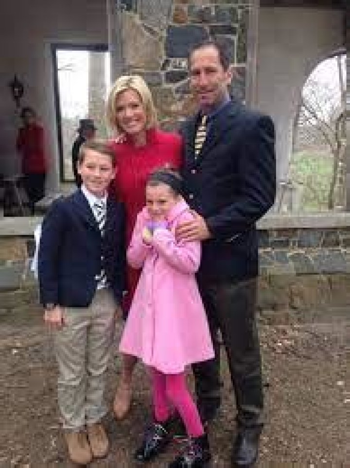 Cecily Tynan and Greg Watson with their children Emma and Luke Watson.
