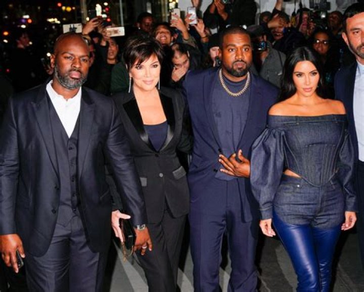 Corey Gamble, Kris Jenner, Kanye West, K...