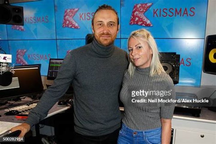 David Guetta Visits Kiss FM