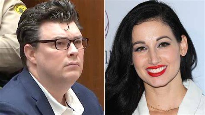 Dr. Amie Harwick with her ex-fiance, Drew Carey.