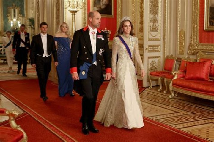Duchess Kate took the train to Birmingham while William flew in separately