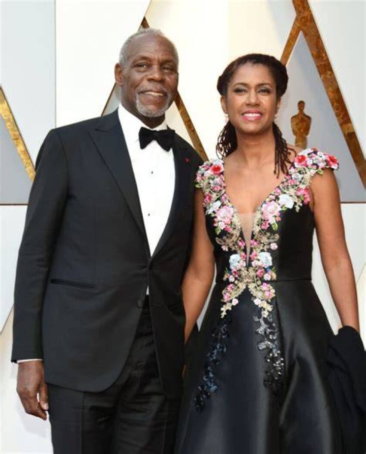 Eliane Cavalleiro with her husband Denny Glover