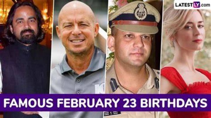 February 23 Birthdays | Famous Birthdays