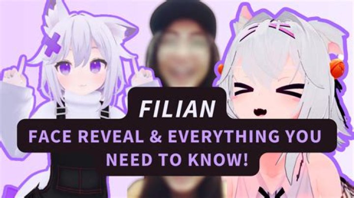Filian Vtuber Face Reveal