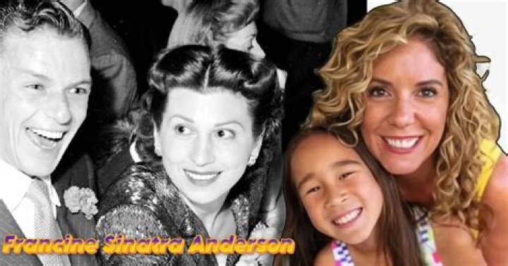 Francine Sinatra Anderson and her family took a picture on Father's Day.