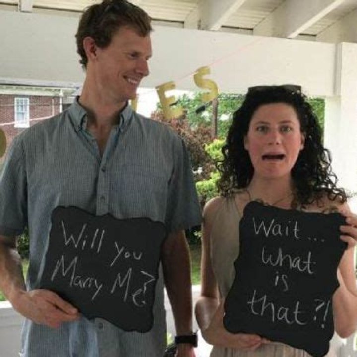 Garrett approaching Grayson for a marriage