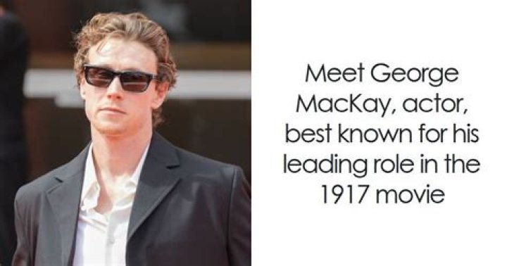 George MacKay Highlights