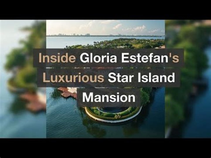 Gloria Estefan House in Star Island, Miami