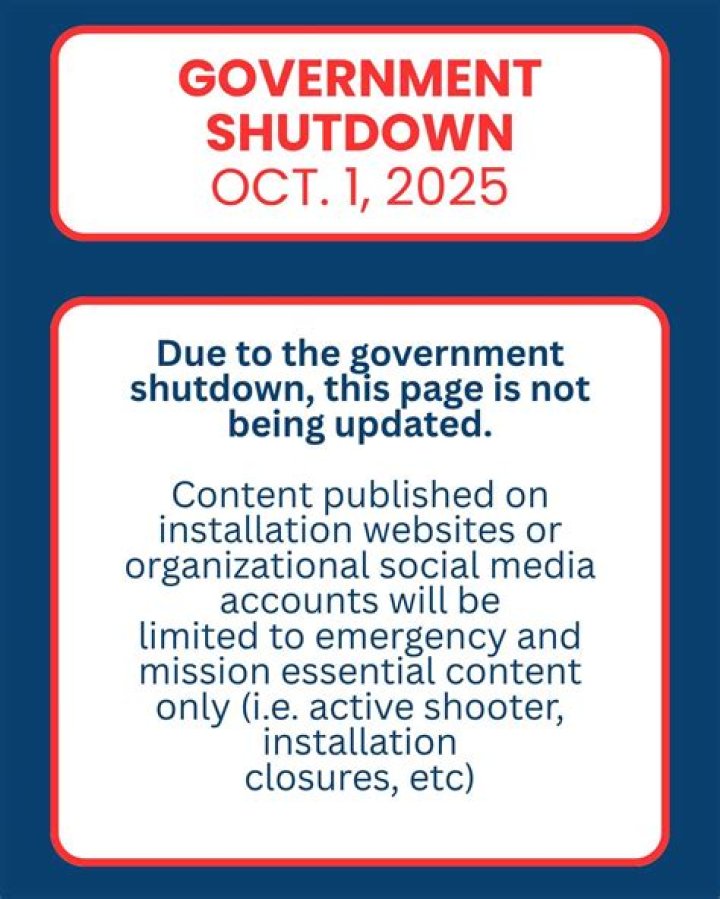 Government Shutdown Forces Closures In Nation's Capitol