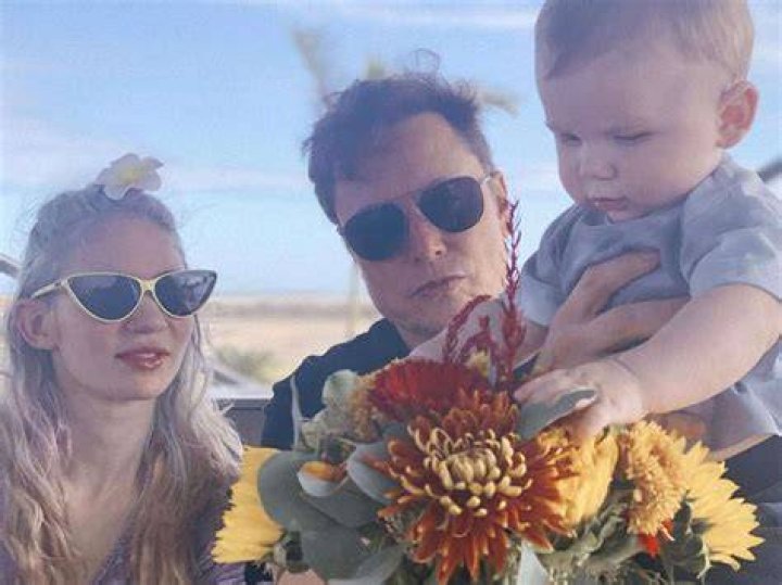 Grimes and her son