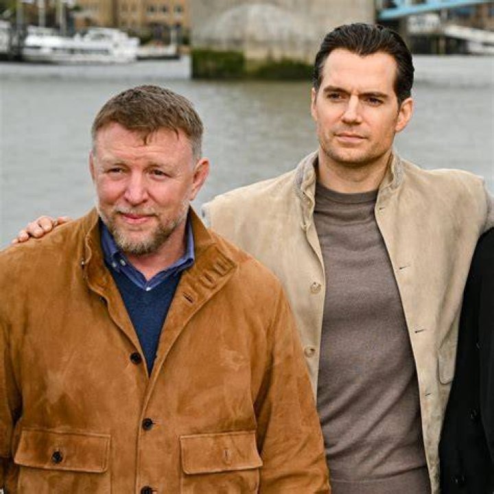 Guy Ritchie, Henry Cavill, Alex Pettyfer and Henry Golding at the photo call for "The Ministry of Ungentlemanly Warfare" held at HMS Belfast on Mar...