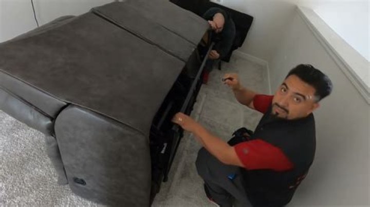 How do I take my couch apart to move?