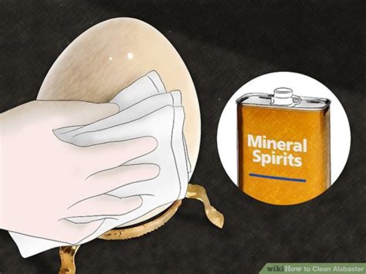 How do you clean alabaster lamps?