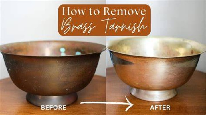 How do you seal tarnished brass?
