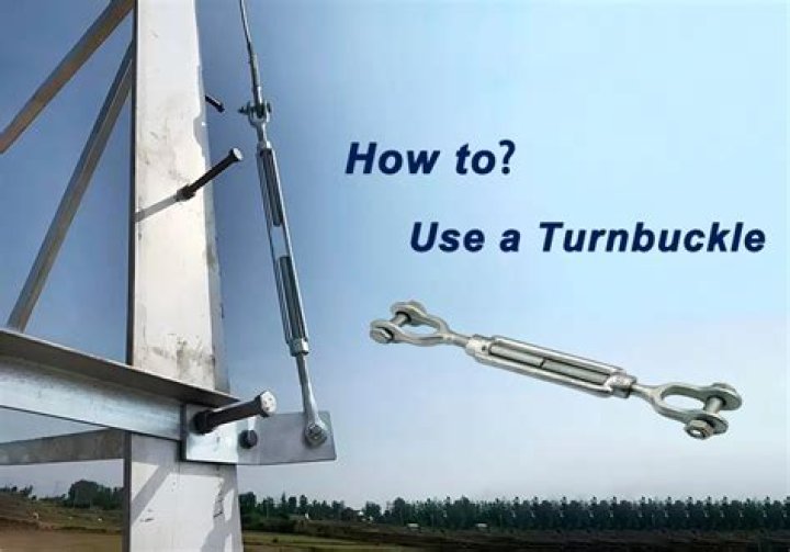 How do you use turnbuckles?