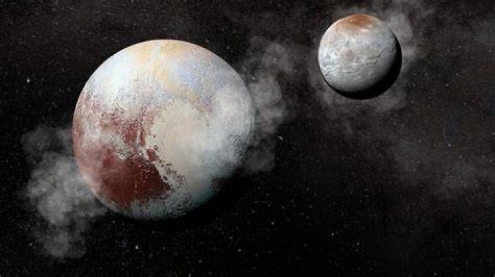 How far away from the sun is Pluto in AU?