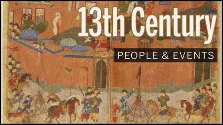 How many years ago is 13th century?