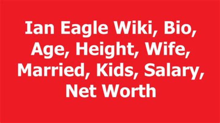 Ian Eagle Bio (Wiki) 