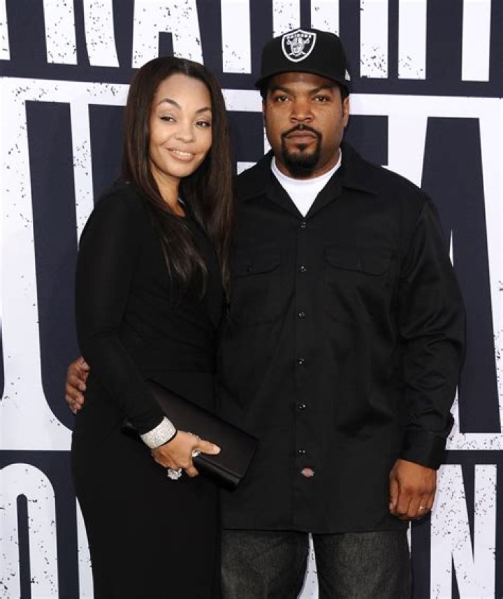 Ice Cube with his wife kimberly woodruff