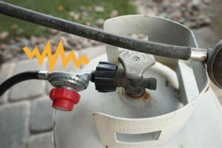 Is it normal for propane tank to make noise?