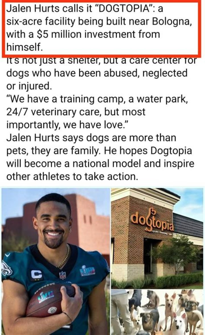 Jalen Hurts Pets
