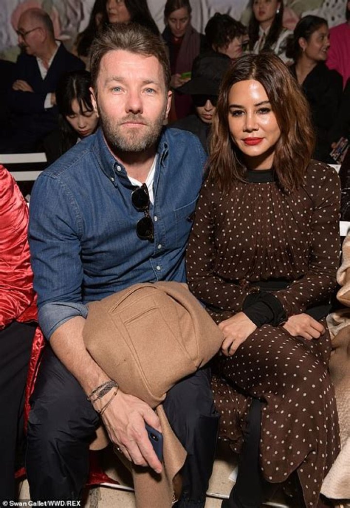 Joel Edgerton and girlfriend Christine Centenera seen on an outing in Dublin, Ireland!