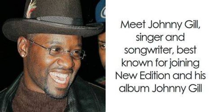 Johnny Gill Bio (Wiki) 
