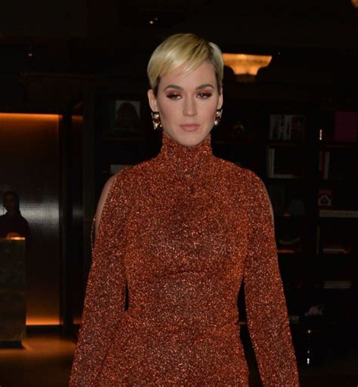 Katy Perry shows off her baby bump at the ICC Women's T20 Cricket World Cup Final in Melbourne!