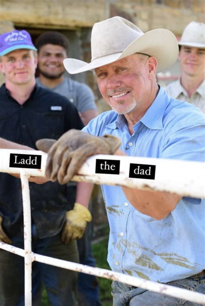 Ladd Working On His Ranch (Source: Pinterest)