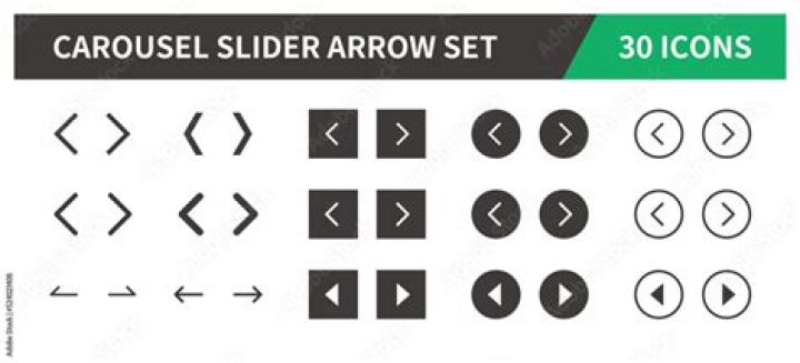Left arrow for carousel