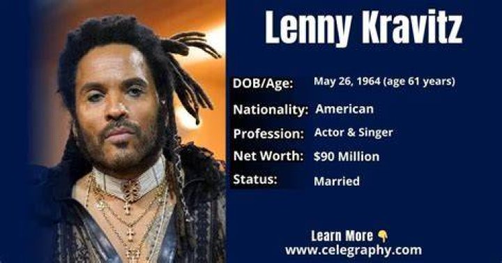 Lenny Kravitz - Age, Family, Bio