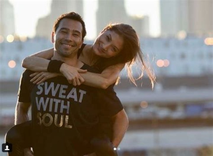 Liberte Chan with her boyfriend, Brett Hoebel