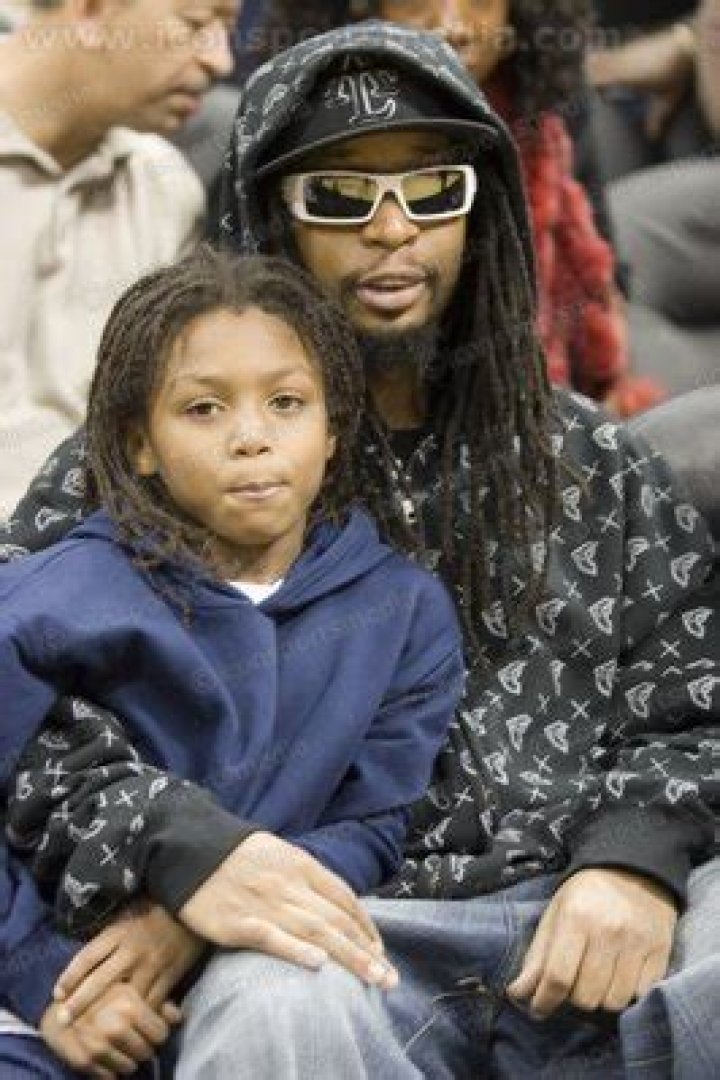 Lil Jon and son Nathan