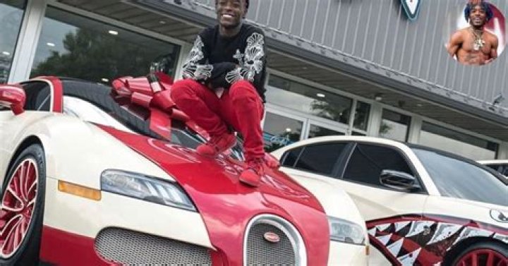 Lil Uzi With His Bugatti