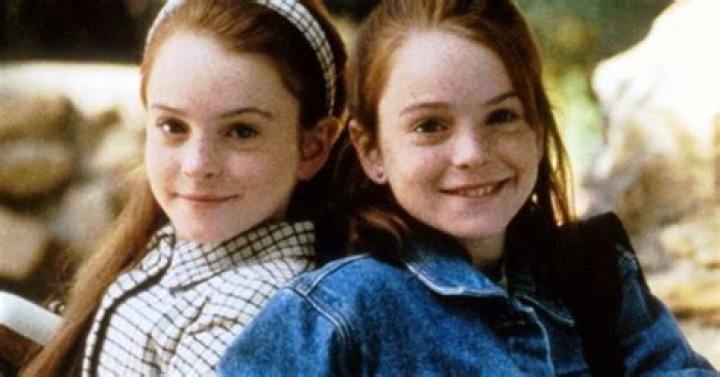 Lindsay Lohan in a movie, "Mean Girls".